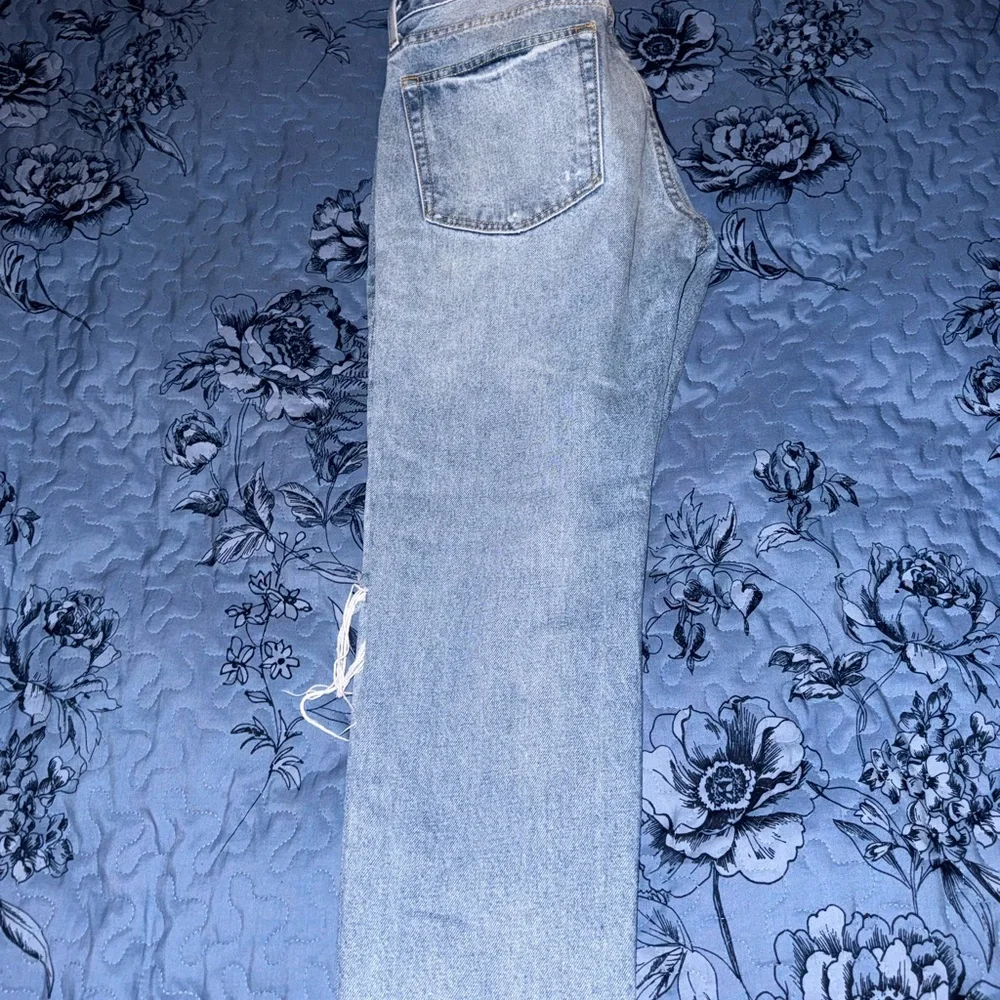 GRLFRND Distressed Light Blue Jeans - Picture 8 of 8